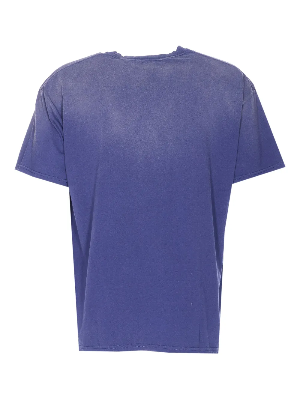 Wild Donkey Angry T-shirt met ronde hals - Blauw