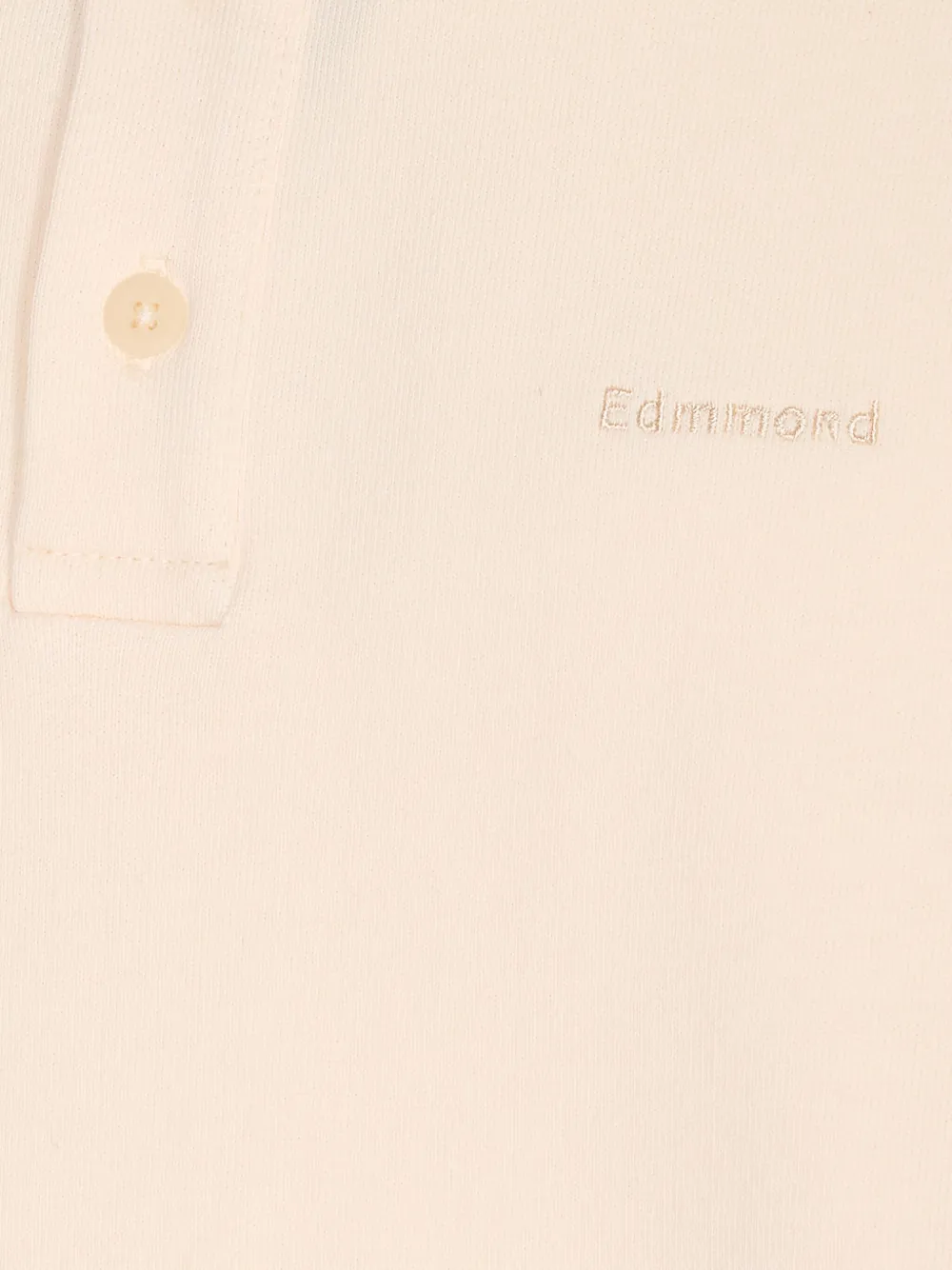 Edmmond Studios Embroidered Logo Polo Shirt In Neutral