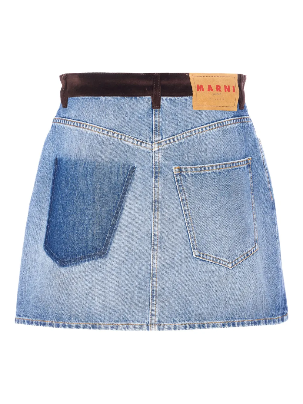 Marni Mini-spijkerrok - Blauw