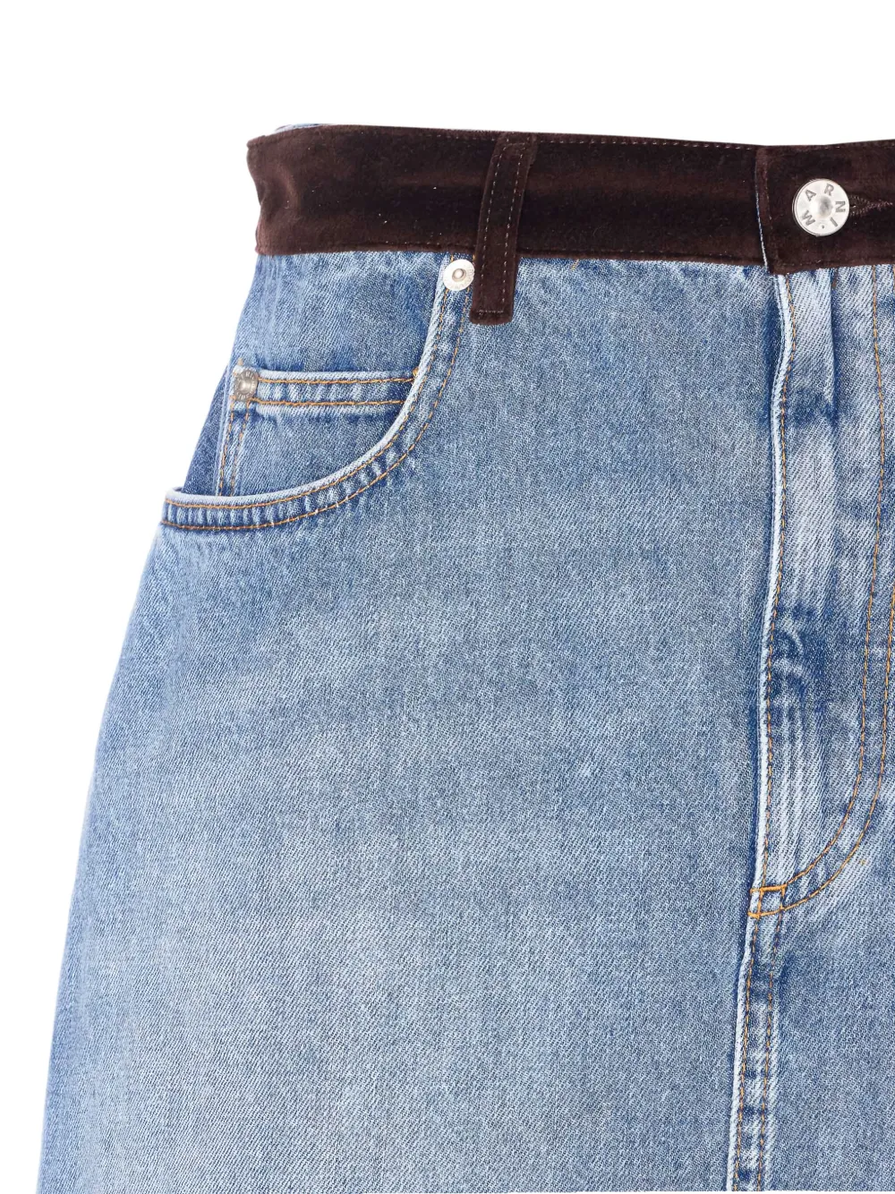 Marni Mini-spijkerrok Blauw