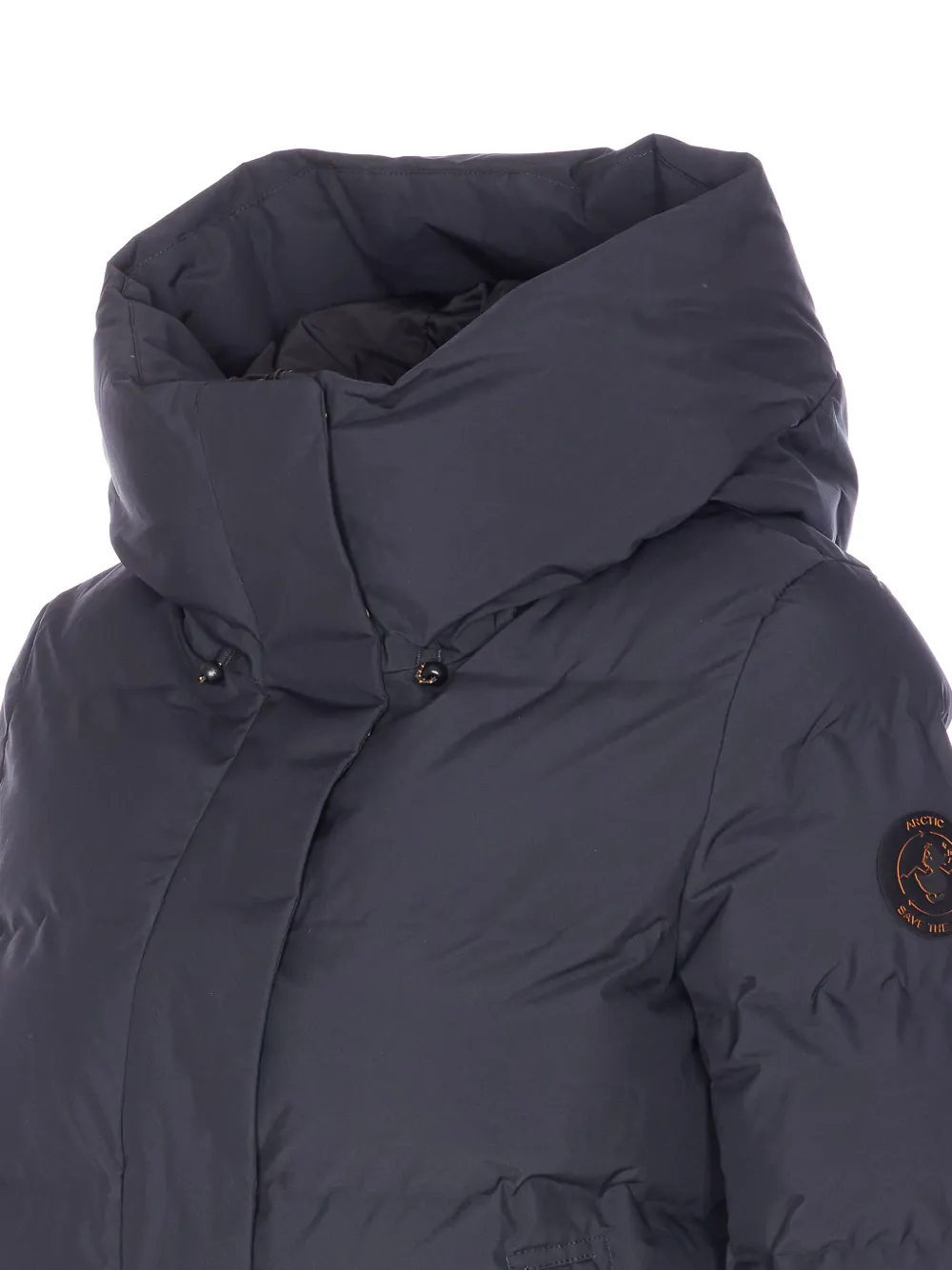 Save The Duck Arena Hooded Zip Jacket In Black