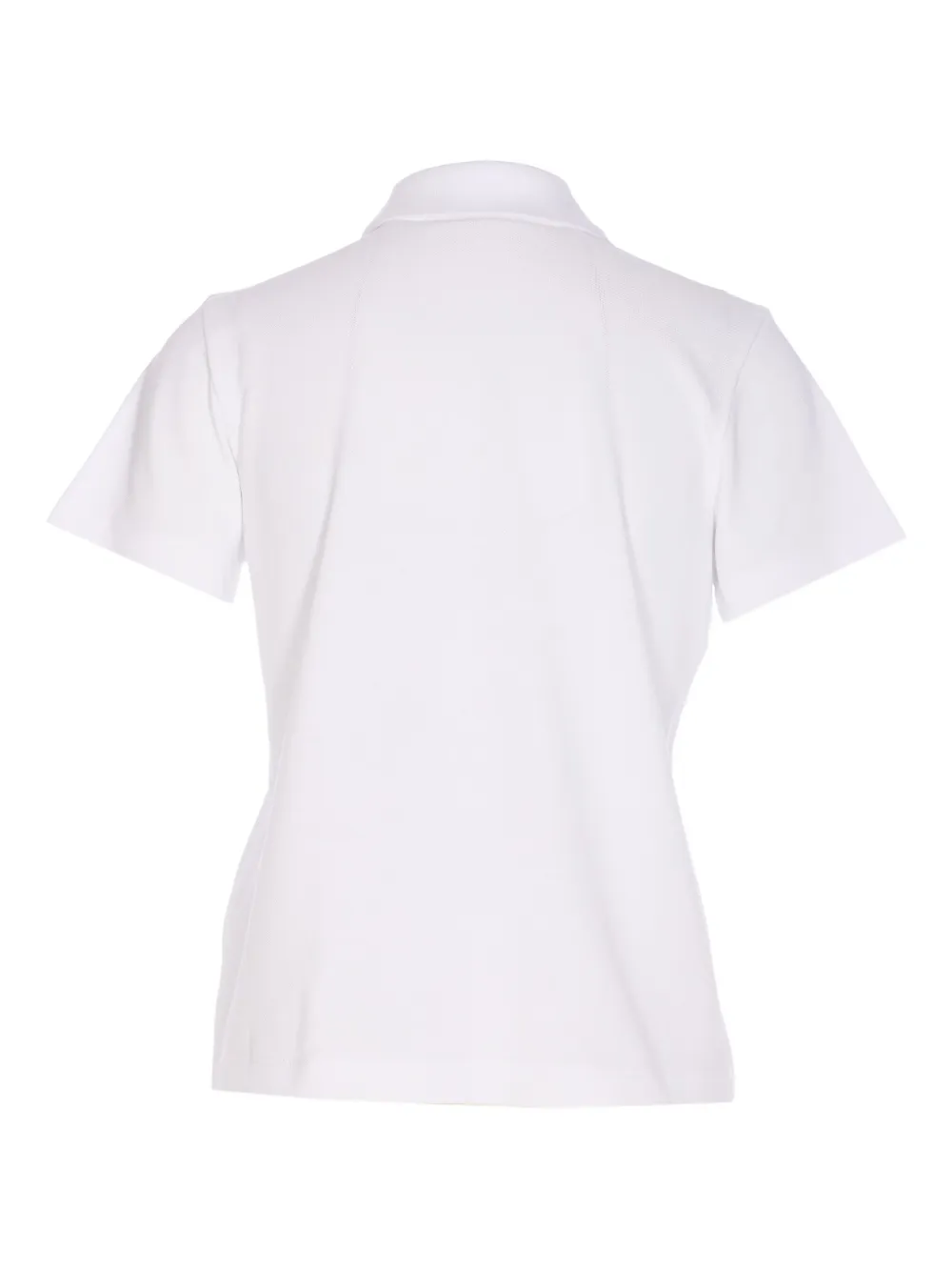 Moncler Poloshirt met logopatch - Wit