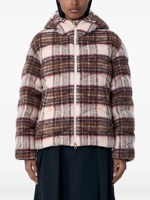 Moncler flannel down jacket