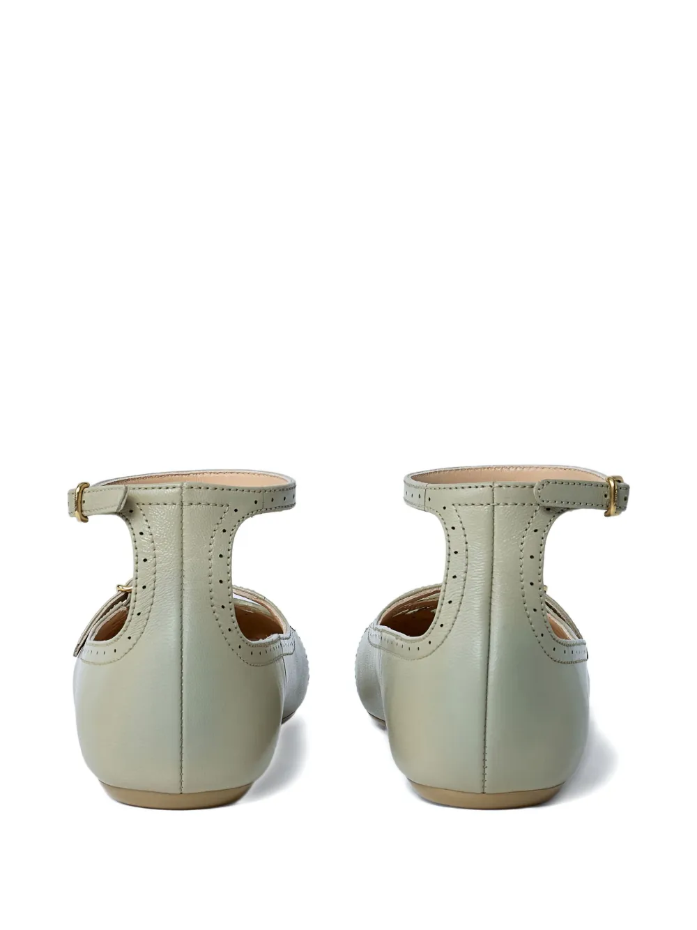 Chloé adjustable strap slides Beige