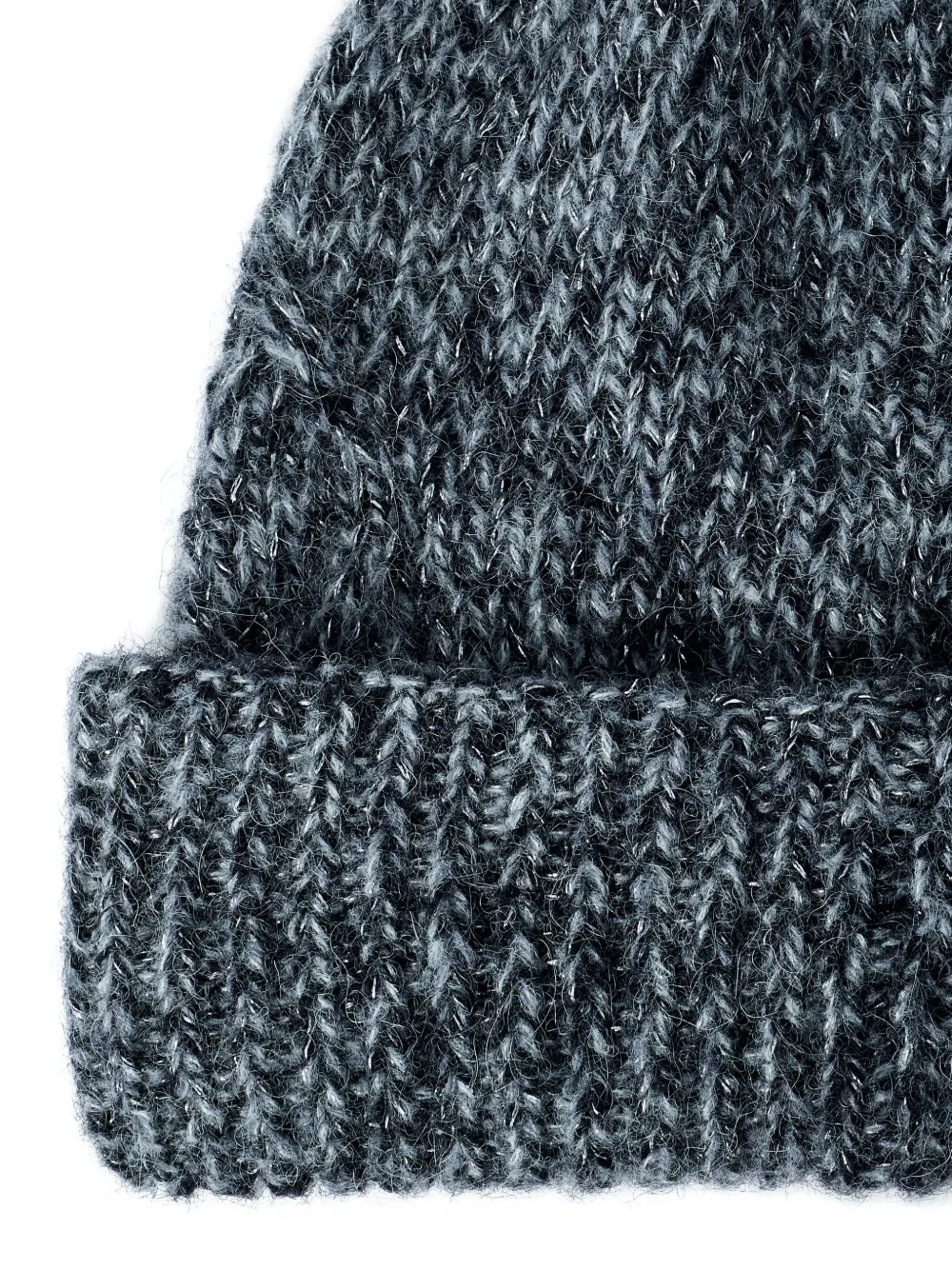 Moncler Muts met logopatroon Grijs