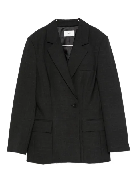 SOLOTRE notched-lapel blazer