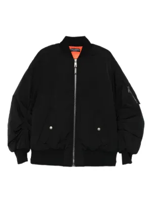 Junya Watanabe rolled-sleeves Bomber Jacket | Black | FARFETCH