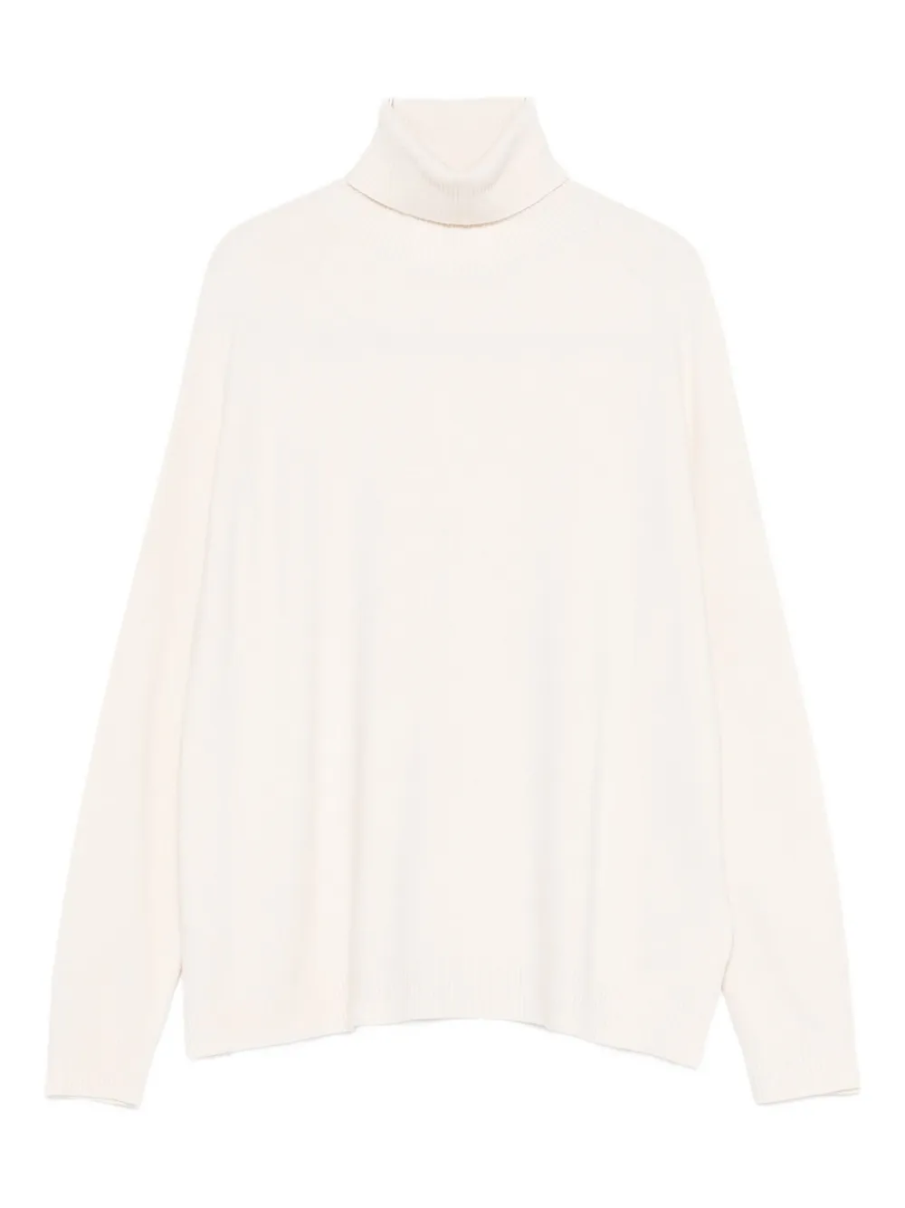 Solotre Roll-neck Sweater In Brown