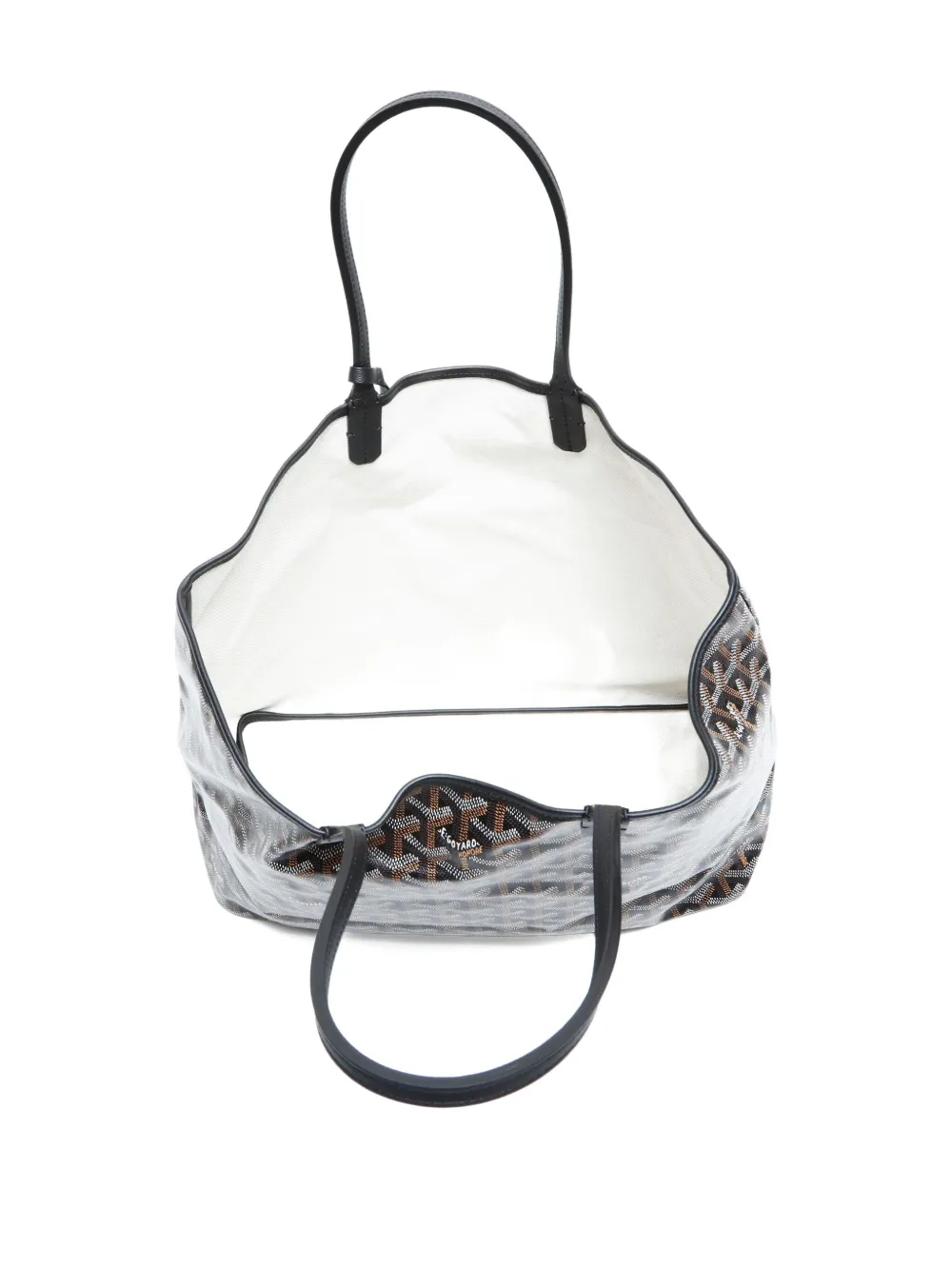 Pre-owned Goyard 2010-2020s Saint Louis Tote Bag In Black