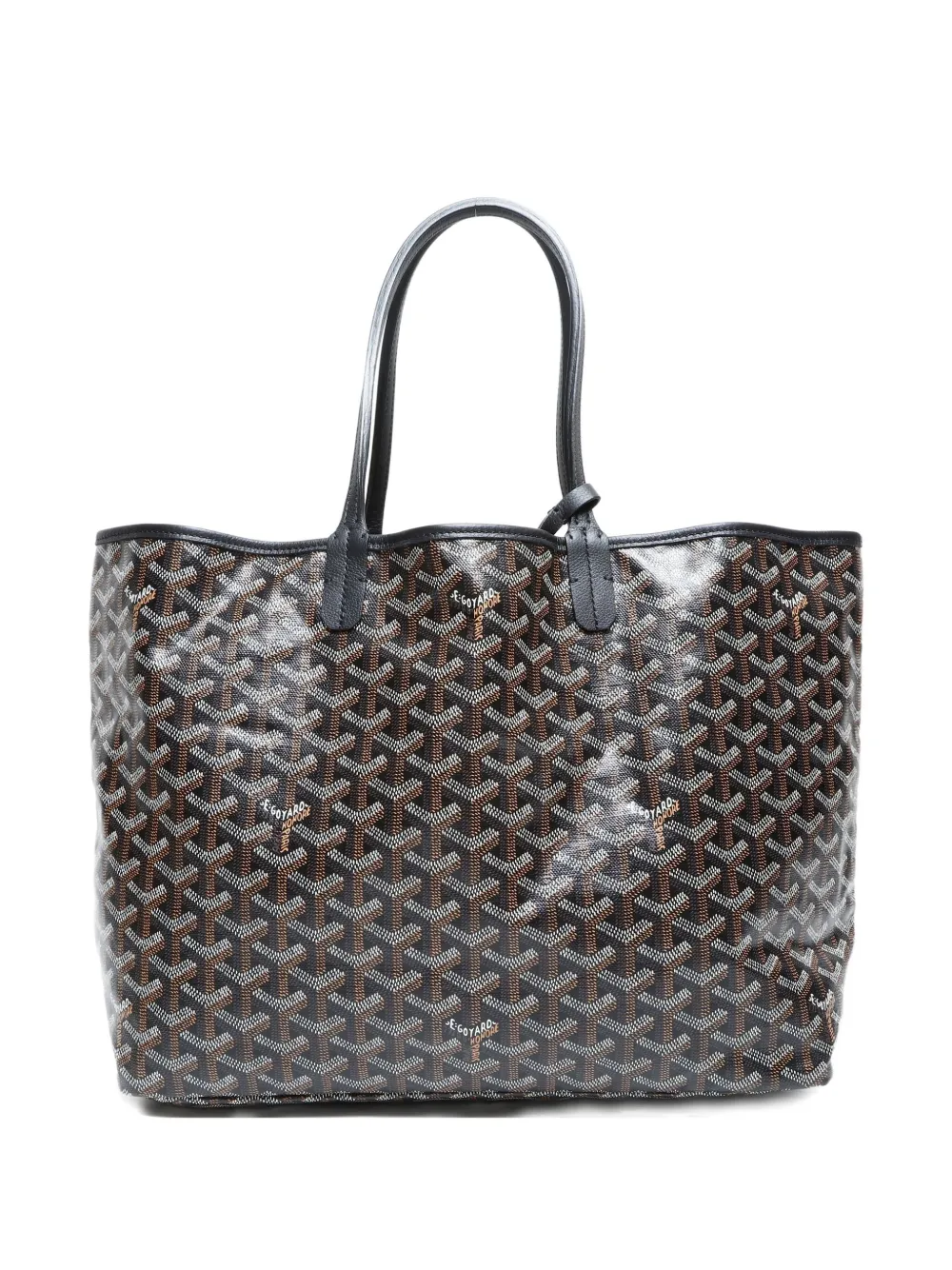 Pre-owned Goyard 2010-2020s Saint Louis Tote Bag In Black