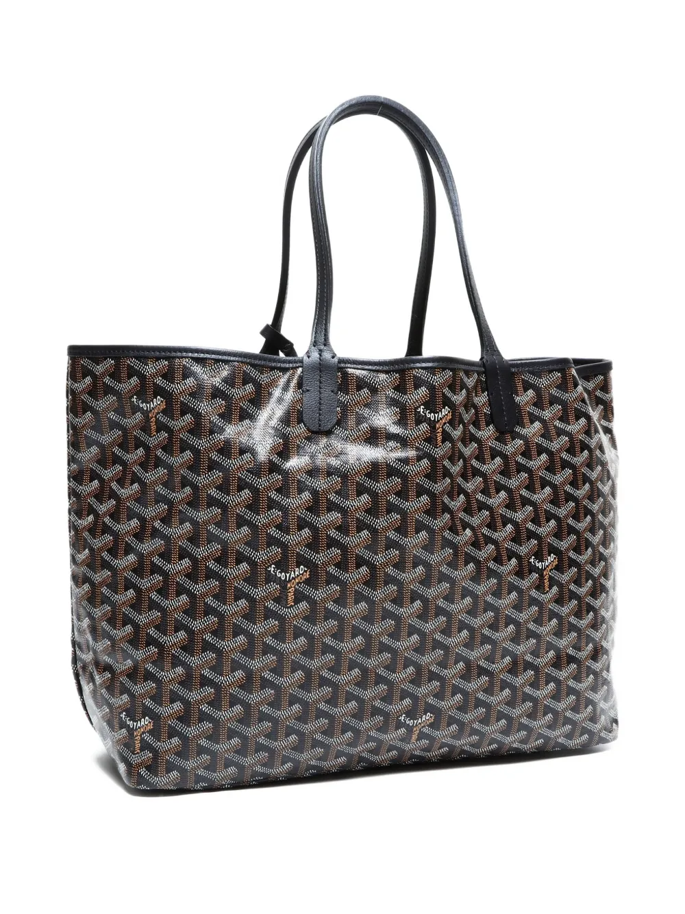 Pre-owned Goyard 2010-2020s Saint Louis Tote Bag In Black