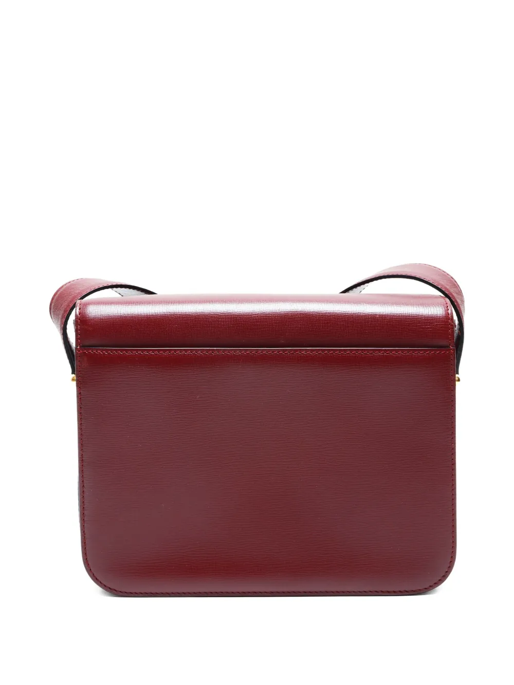 Pre-owned Cartier 2000-2010s Must De Shoulder Bag In Red