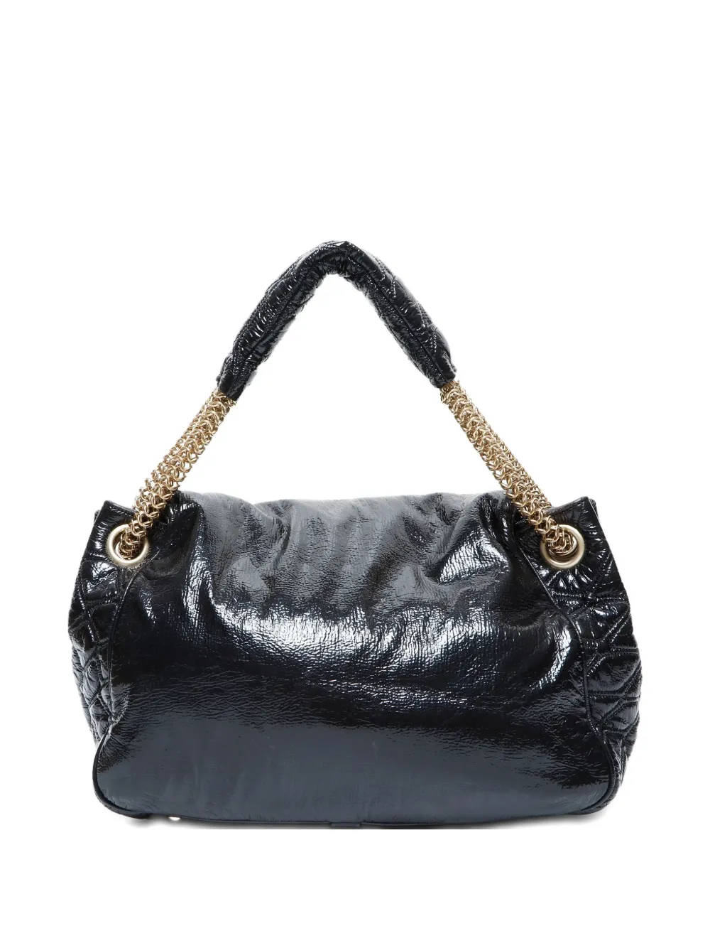 Pre-owned Chanel 2008-2009 Cc Mark Shoulder Bag In Black