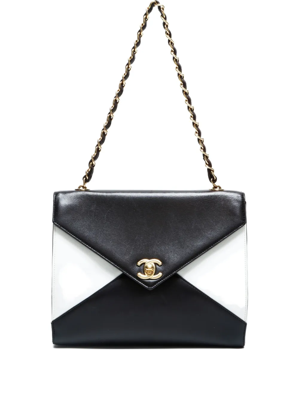 CHANEL Pre-Owned 1997-1999 フラップ ショルダーバッグ - ブラック CHANEL Pre-Owned 1997-1999 フラップ ショルダーバッグ - ブラック