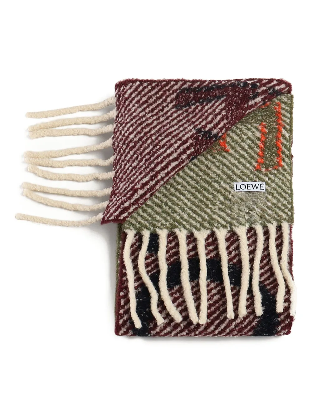 LOEWE fringed scarf | Image 2