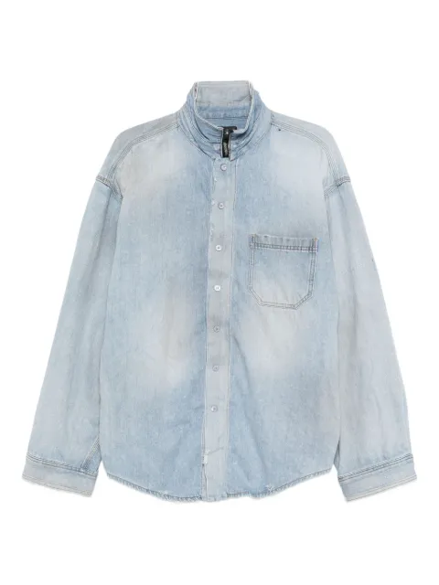 Balenciaga chest-pocket shirt
