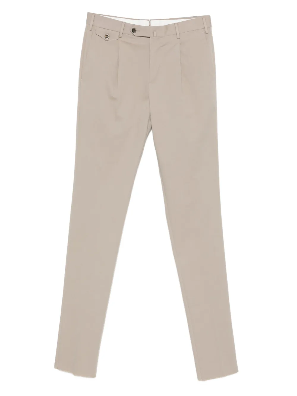 PT Torino pleated trousers | Neutrals | Image 1