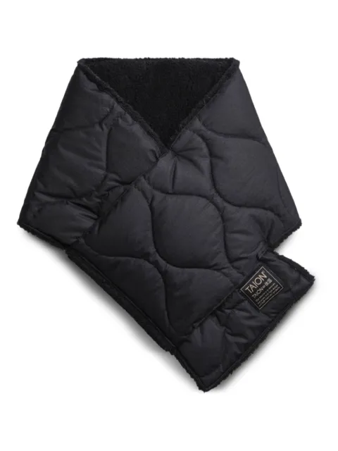 Taion quilted reversible scarf