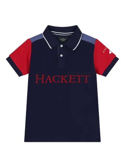 Hackett Kids playera tipo polo con logo
