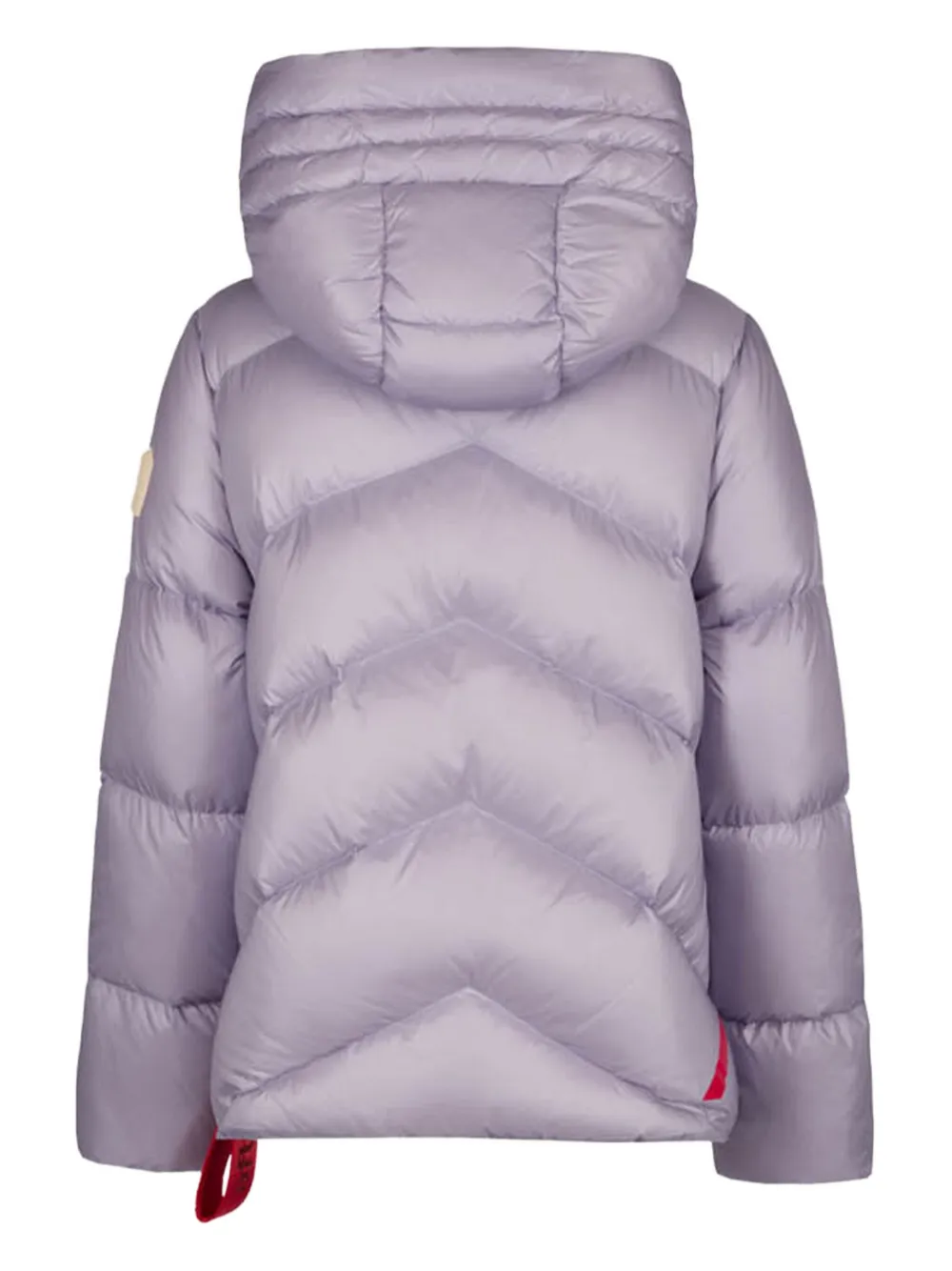 After Label Helsinki Puffer Jacket In Purple