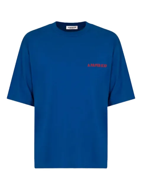 A Paper Kid logo-print cotton T-shirt