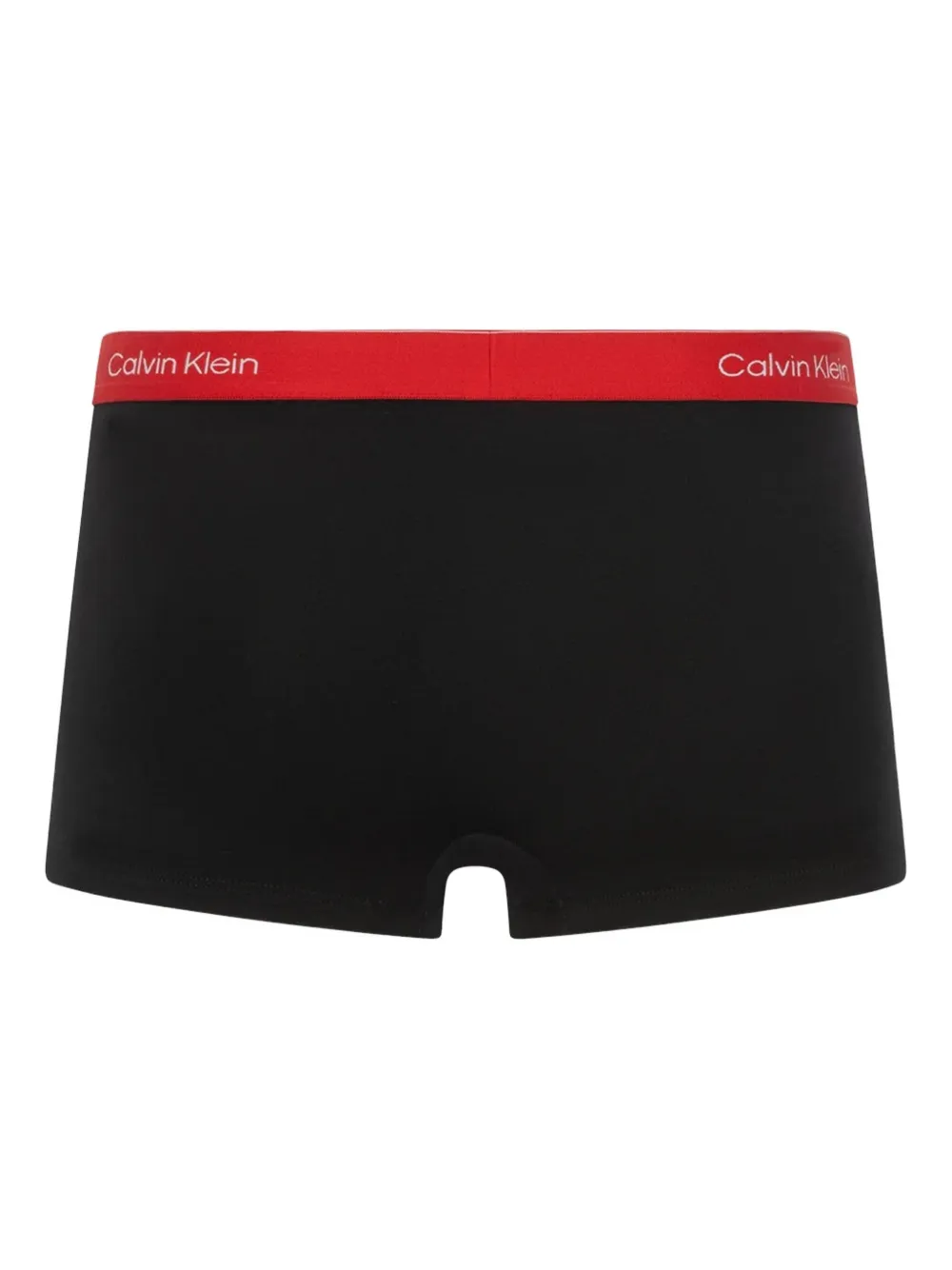 Calvin Klein Logo-waistband Boxers (pack Of Three) In Black
