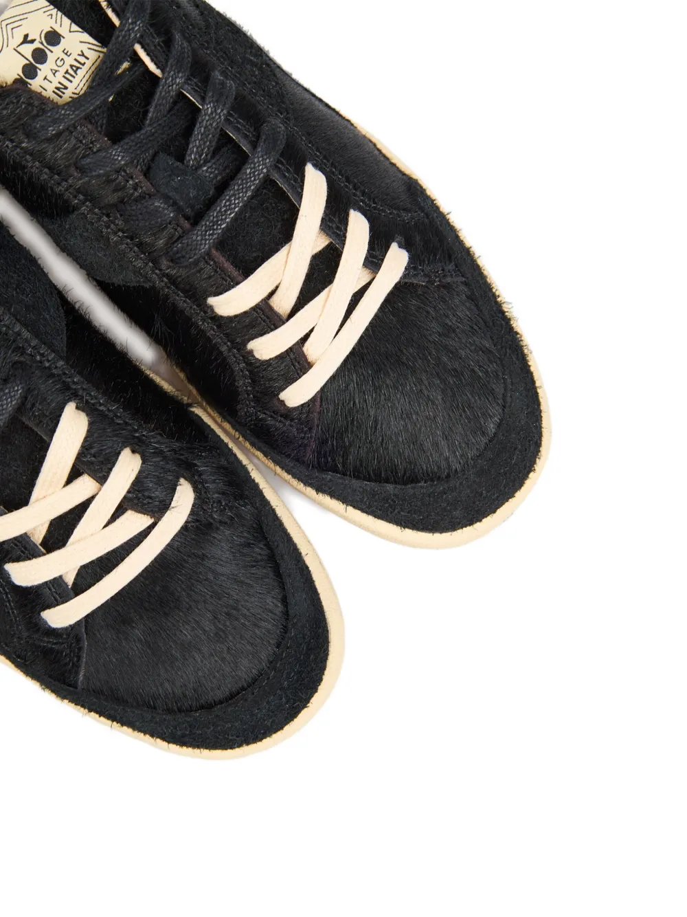 Diadora Prestige Lux Italia Sneakers In Black