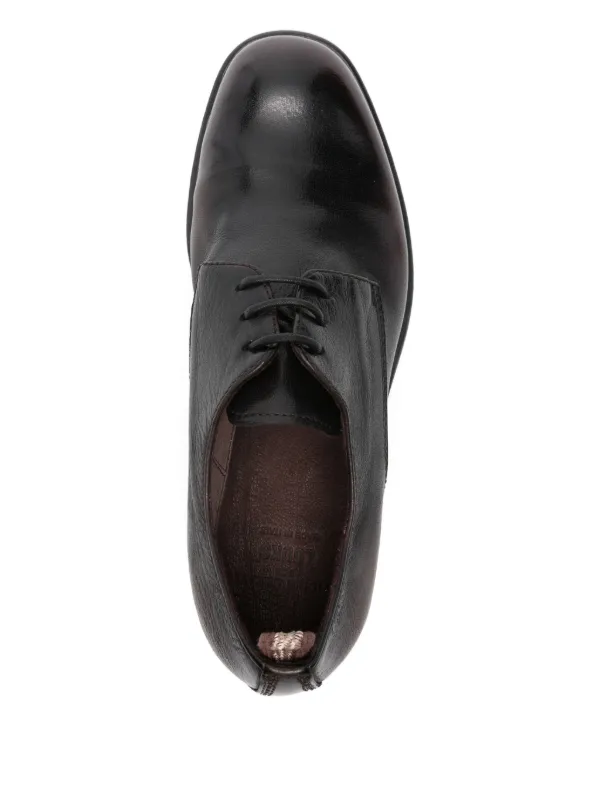 Officine Creative Leather Derby Shoes | Brown | FARFETCH display picture 2