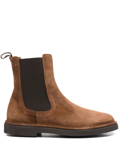 Alexander Hotto suede Chelsea boots