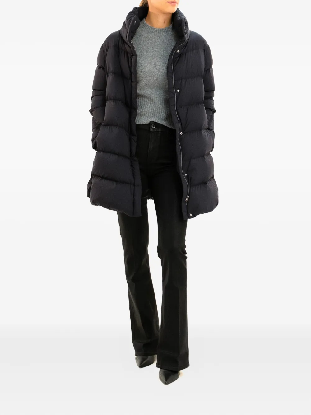 Herno chamarra capitonada con cuello alzado | Abrigos oversize | Image 2