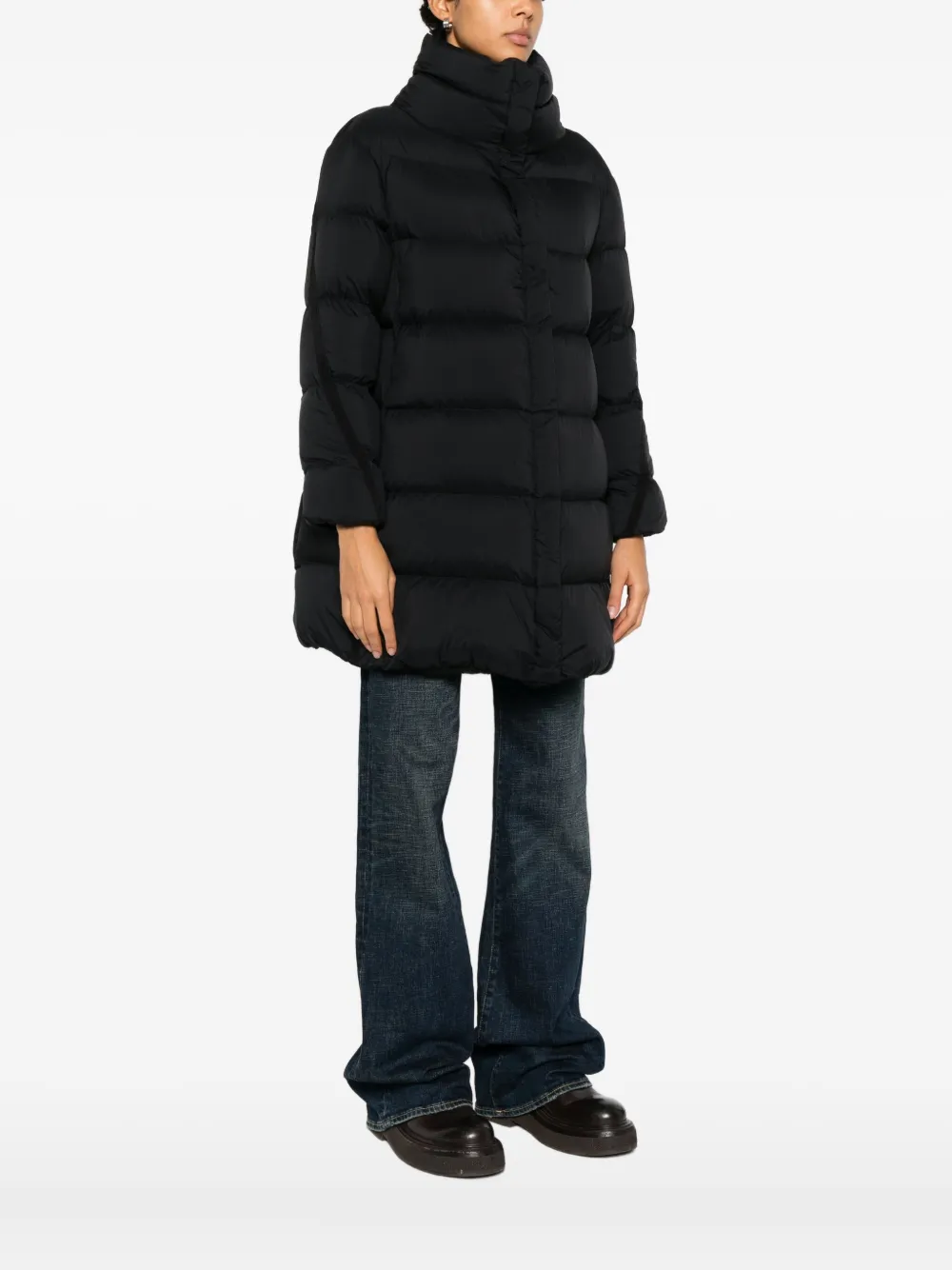 Herno Gewatteerd jack Zwart