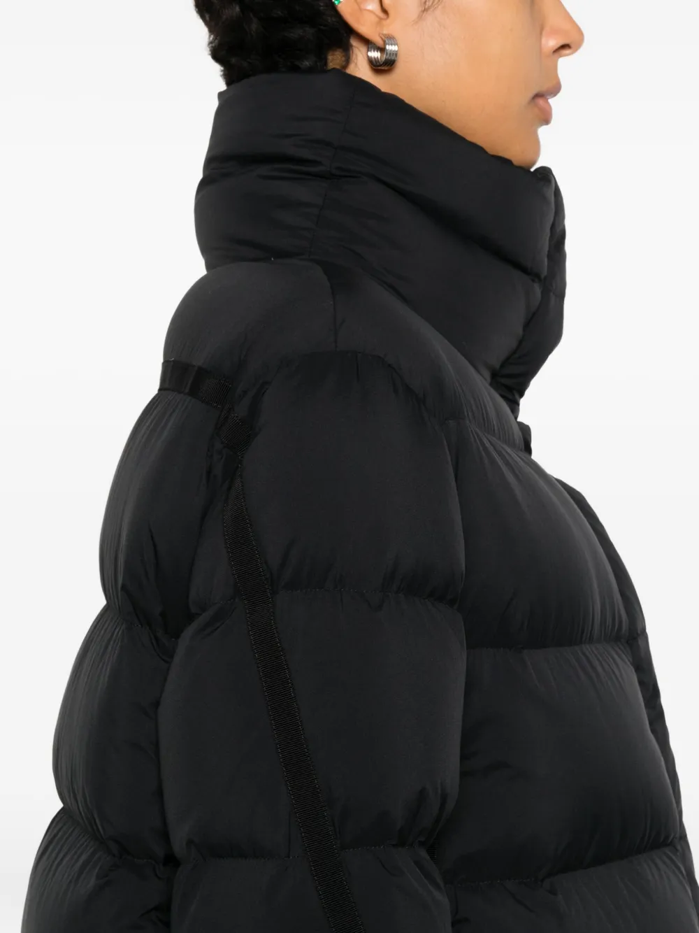 Herno Gewatteerd jack Zwart