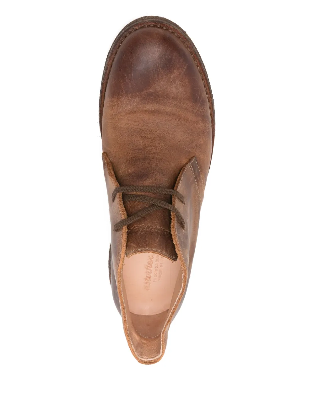 Astorflex Enkellaarzen met veters Zwart