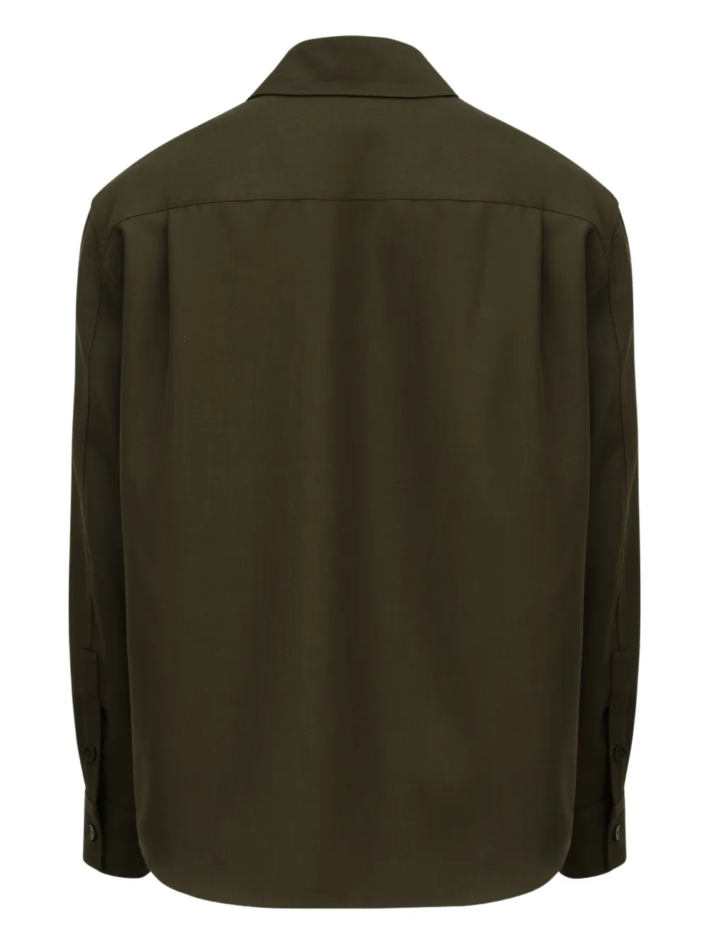 Lgn Louis Gabriel Nouchi Signature Pocket Shirt In Green
