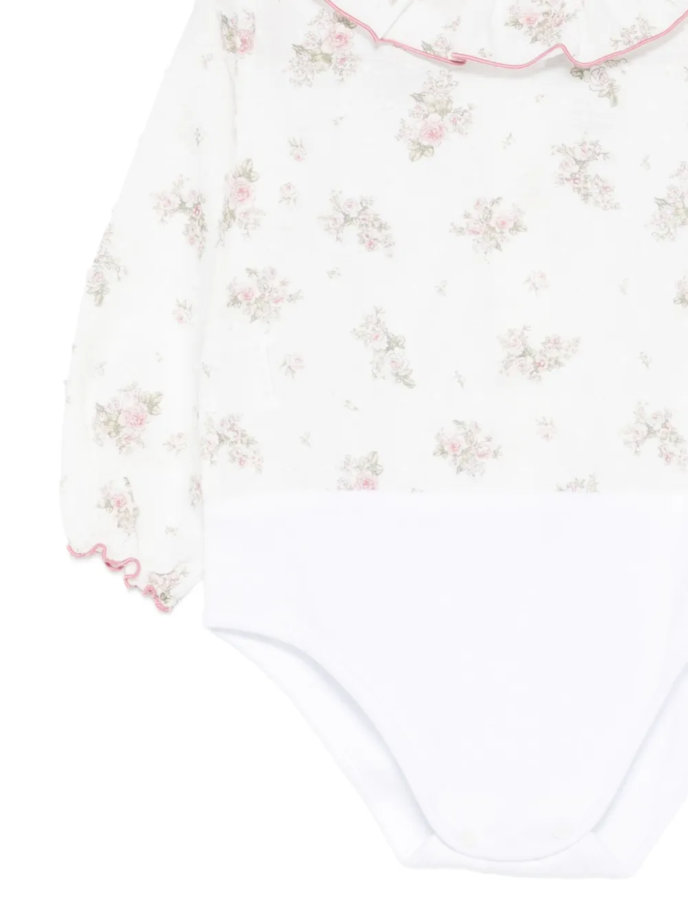 La Stupenderia Shorts met bloemblaadjes Roze