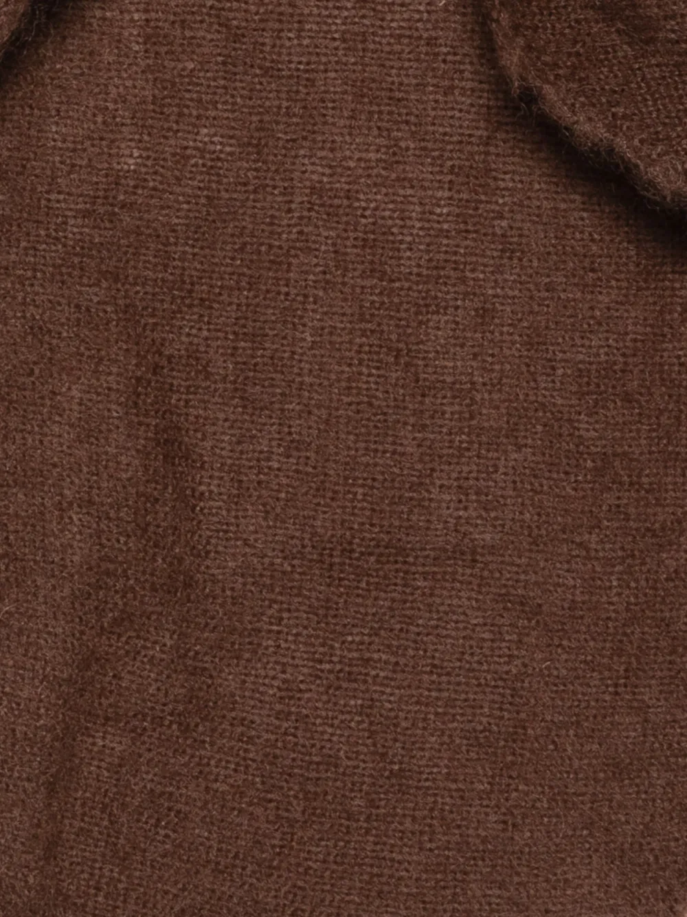 Solotre Ring-embellished Scarf In Brown