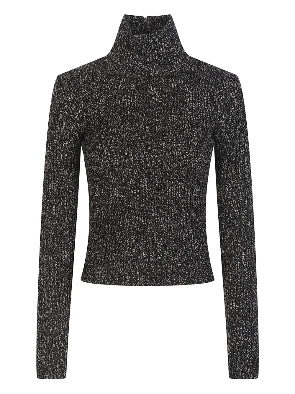 Max Mara Turtleneck Sweater In Black