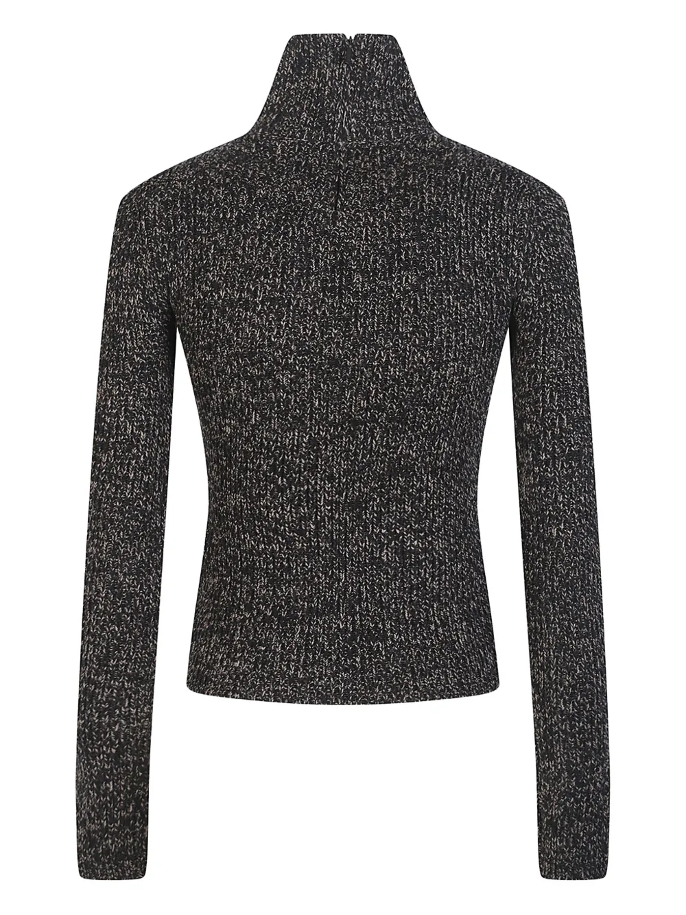 Max Mara Turtleneck Sweater In Black