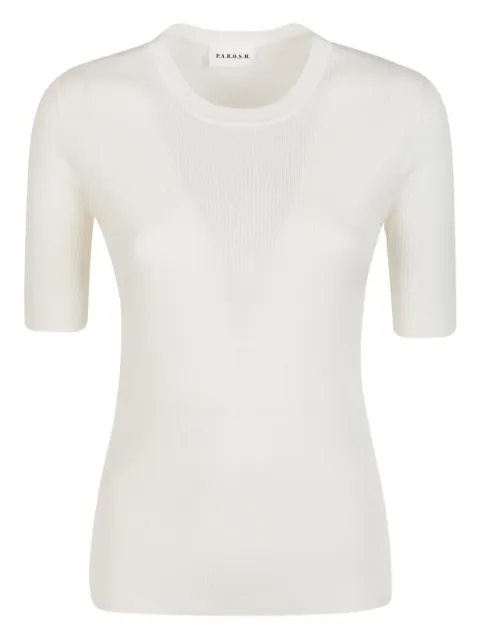P.A.R.O.S.H. Leila ribbed T-shirt