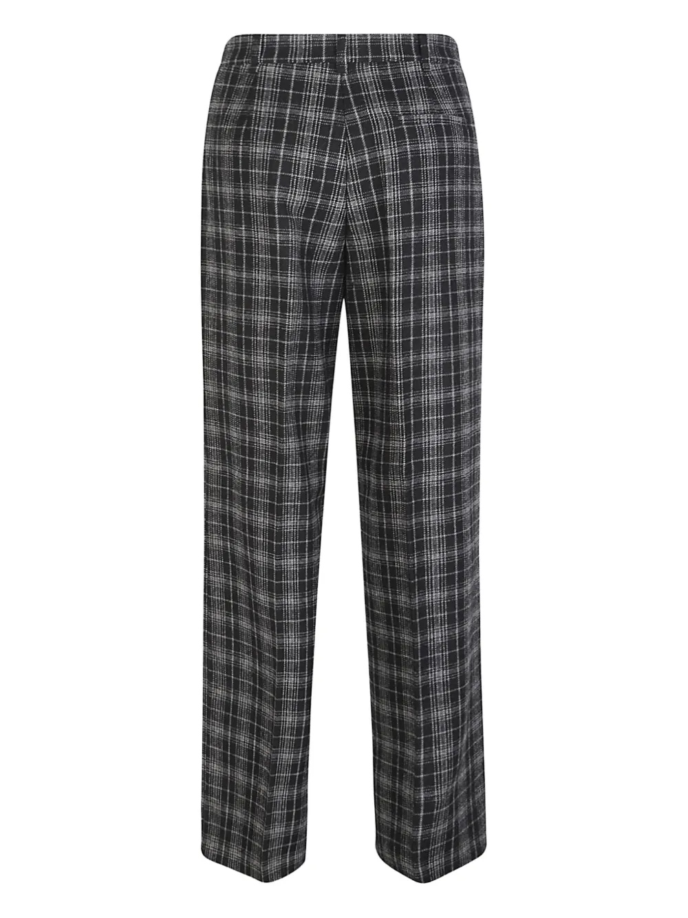 PINKO Geruite broek - Zwart