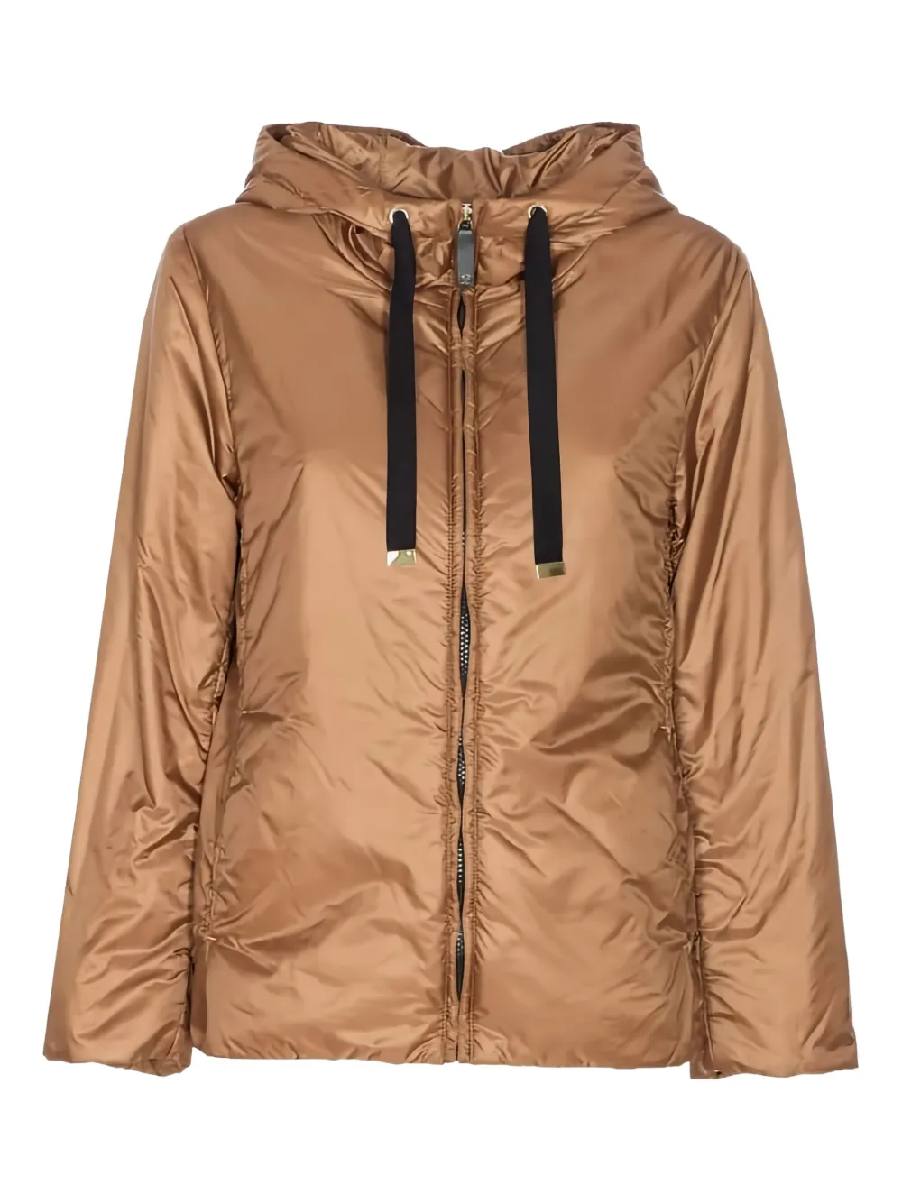 Max Mara GREENH フーデッドジャケット - ブラウン Max Mara GREENH フーデッドジャケット - ブラウン