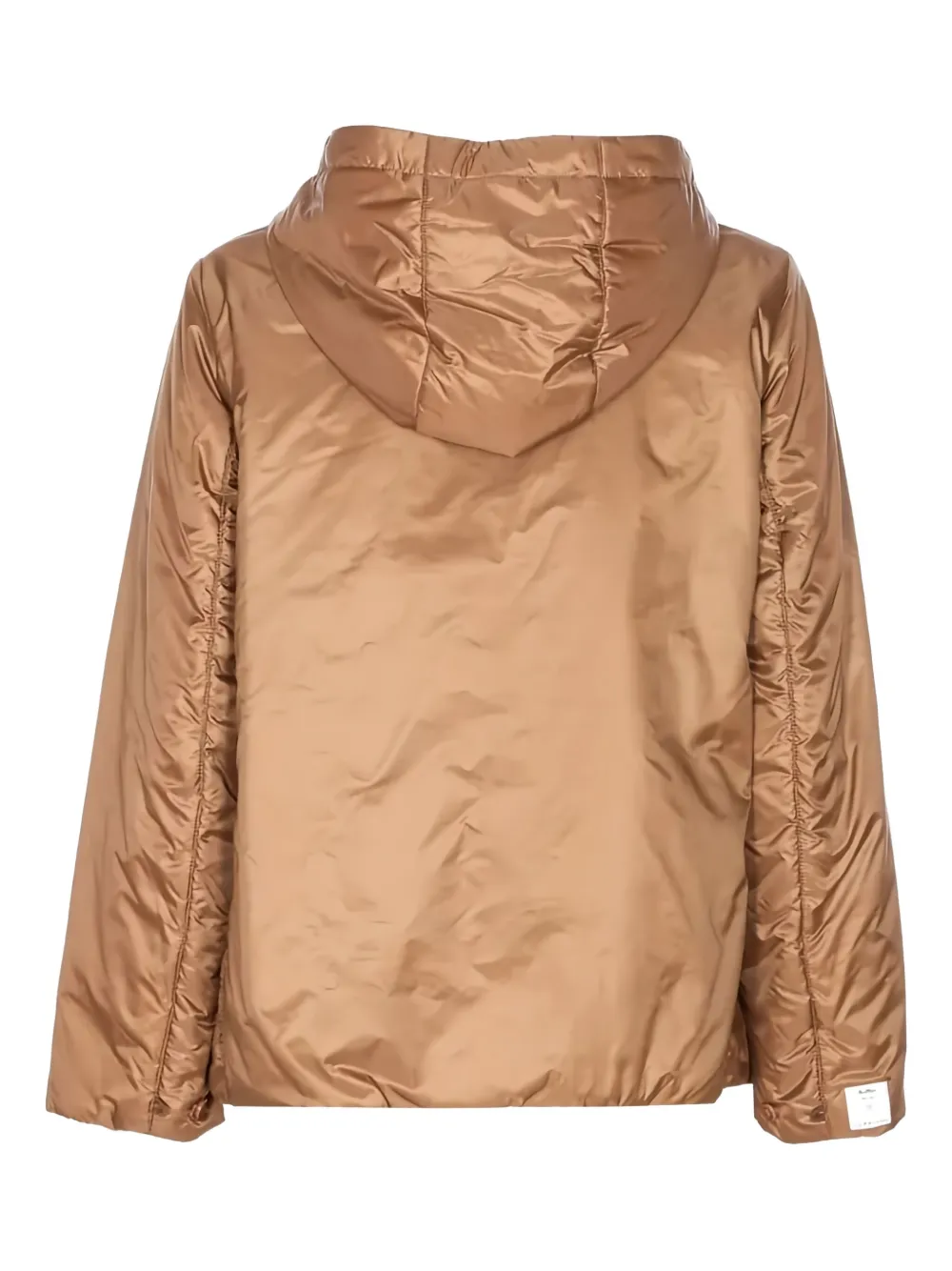 Max Mara Greenh Hooded Jacket In Brown