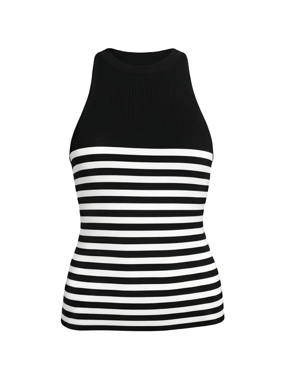 Max Mara Top a righe - Nero