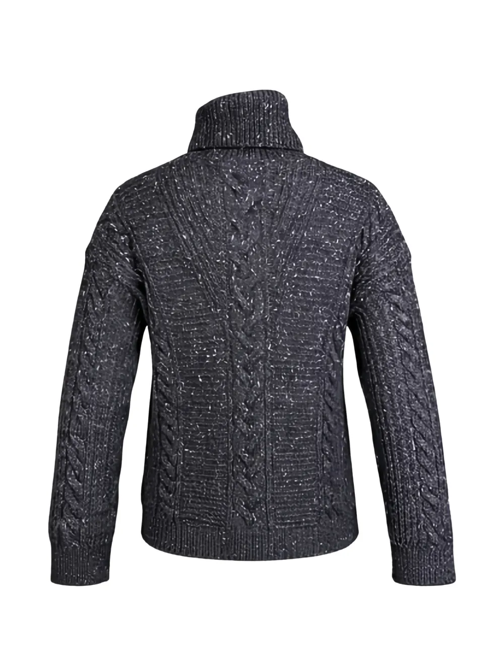 Max Mara Kabelgebreide coltrui Grijs