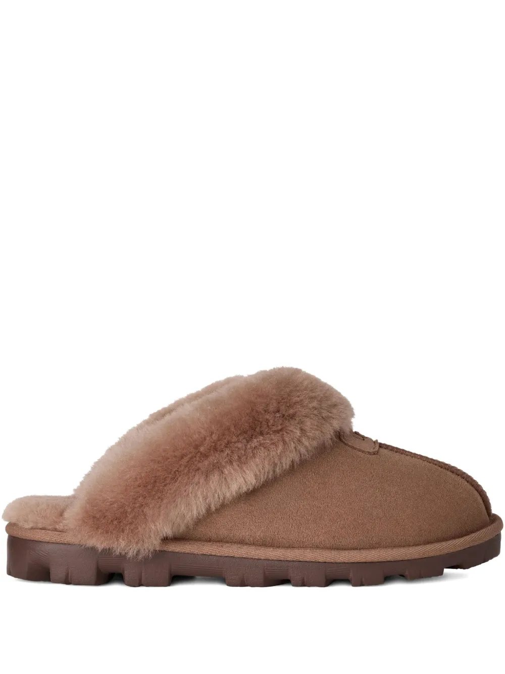 Ugg Coquette Flat Slippers In Brown