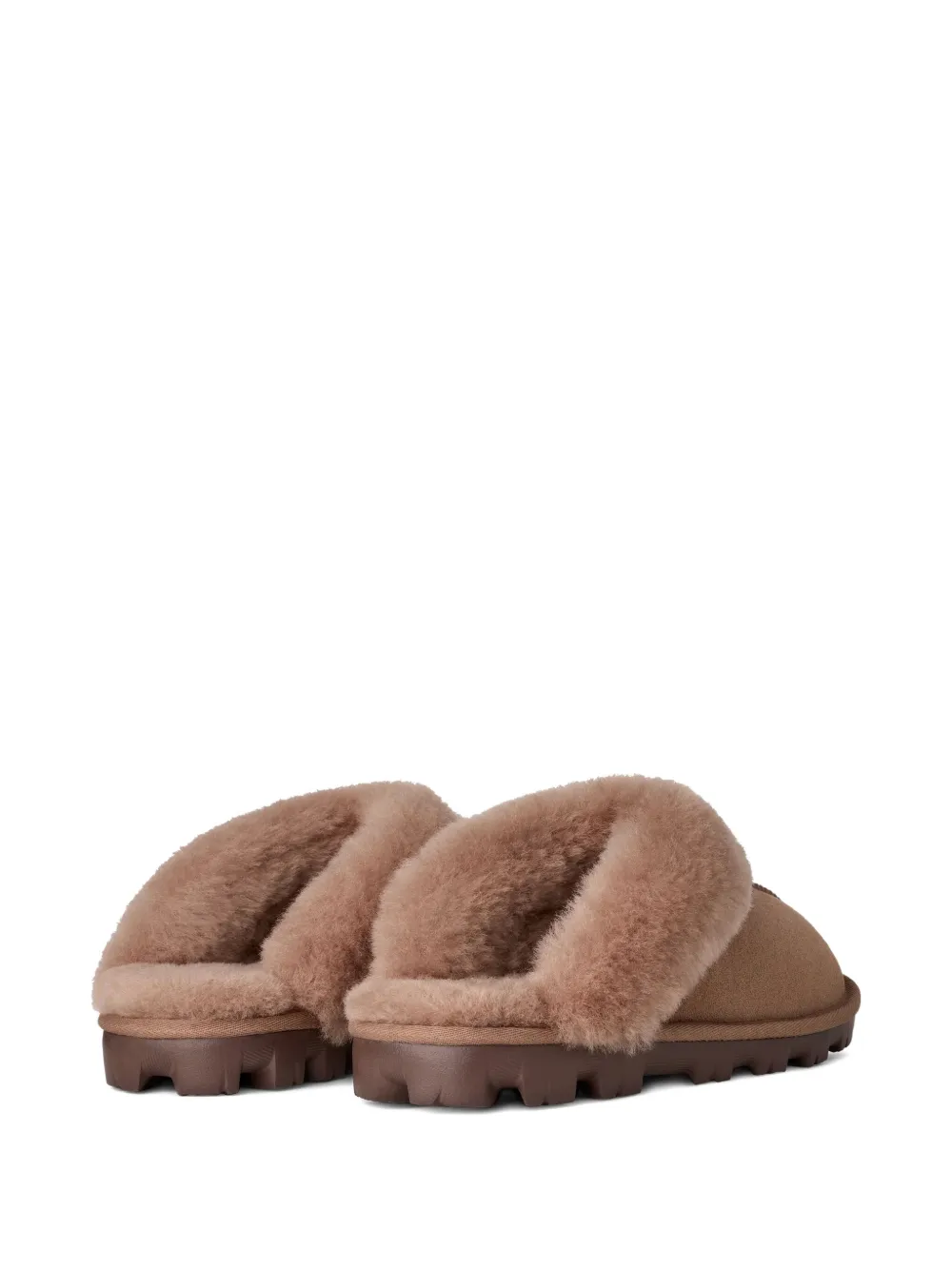 Ugg Coquette Flat Slippers In Brown