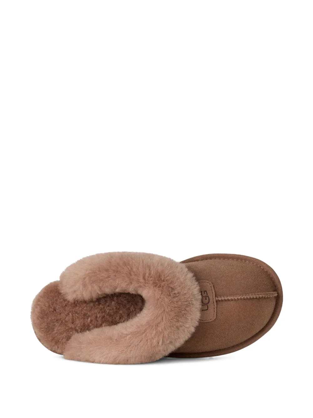 Coquette flat slippers
