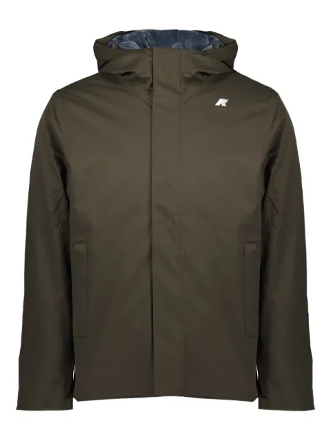 K-Way Jacko twill hooded windbreakers