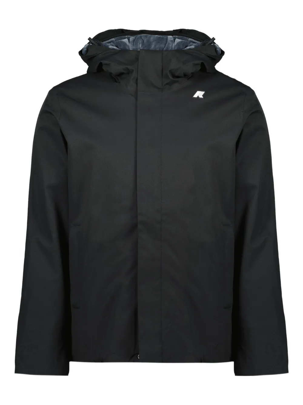 K-Way Jacko twill hooded windbreakers jacket | noir | Image 1