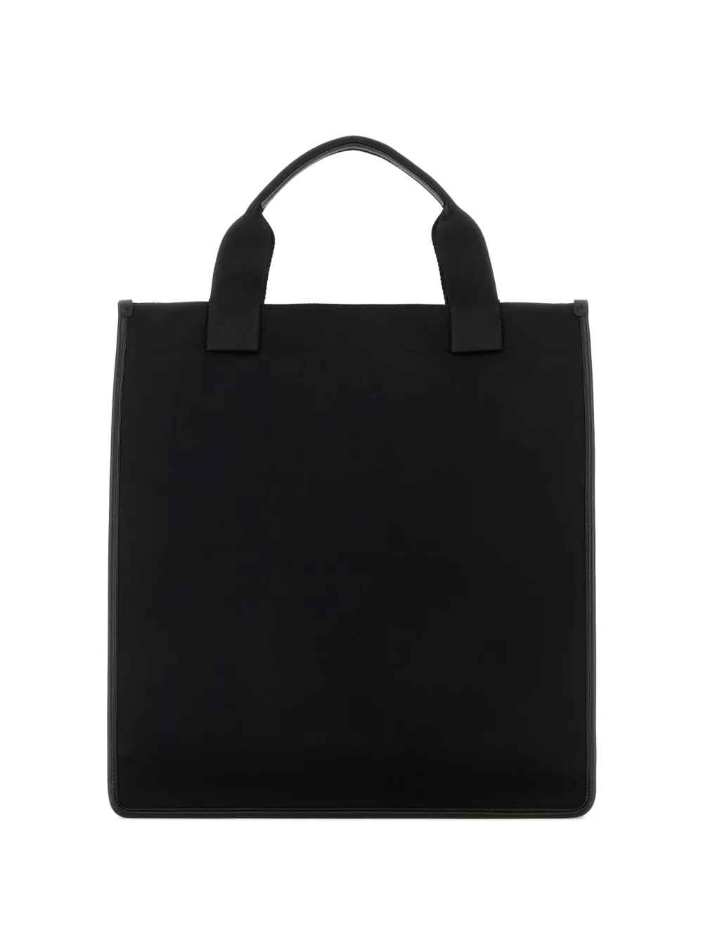 Maison Margiela Rectangular Shopping Bag Top Handles In Black